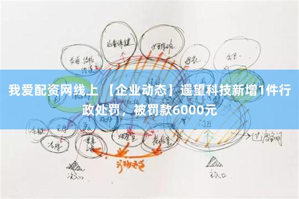 我爱配资网线上 【企业动态】遥望科技新增1件行政处罚，被罚款6000元